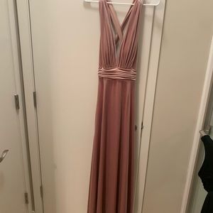 Revelry Bridesmaid Dress, worn once, size 10.